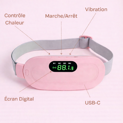 Ceinture Chauffante Menstruelle Antidouleur