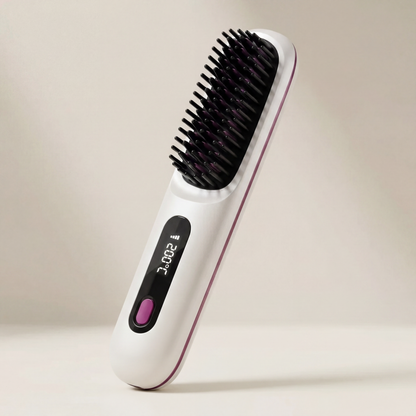 Brosse Chauffante Lissante